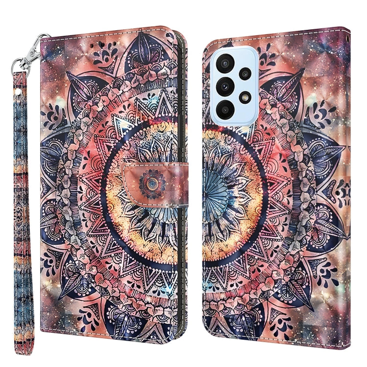 3D Painted Leather Phone Case, For Samsung Galaxy S23 5G, For Samsung Galaxy S23+ 5G, For Samsung Galaxy S23 Ultra, For Samsung Galaxy A14 5G, For Samsung Galaxy A23e, For Samsung Galaxy A04, For Samsung Galaxy A04s, For Xiaomi Redmi A1 2022           ...