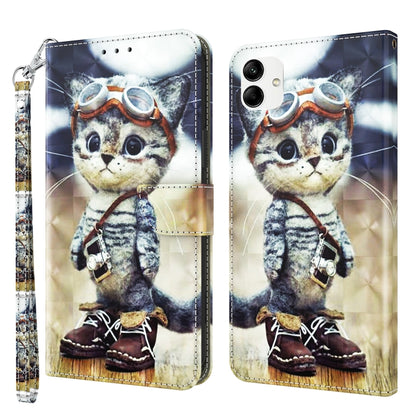 3D Painted Leather Phone Case, For Samsung Galaxy S23 5G, For Samsung Galaxy S23+ 5G, For Samsung Galaxy S23 Ultra, For Samsung Galaxy A14 5G, For Samsung Galaxy A23e, For Samsung Galaxy A04, For Samsung Galaxy A04s, For Xiaomi Redmi A1 2022           ...