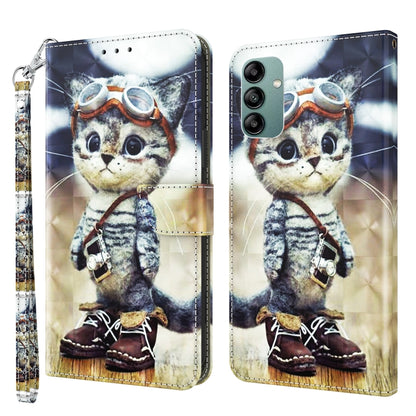 3D Painted Leather Phone Case, For Samsung Galaxy S23 5G, For Samsung Galaxy S23+ 5G, For Samsung Galaxy S23 Ultra, For Samsung Galaxy A14 5G, For Samsung Galaxy A23e, For Samsung Galaxy A04, For Samsung Galaxy A04s, For Xiaomi Redmi A1 2022           ...