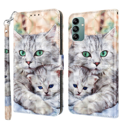 3D Painted Leather Phone Case, For Samsung Galaxy S23 5G, For Samsung Galaxy S23+ 5G, For Samsung Galaxy S23 Ultra, For Samsung Galaxy A14 5G, For Samsung Galaxy A23e, For Samsung Galaxy A04, For Samsung Galaxy A04s, For Xiaomi Redmi A1 2022           ...