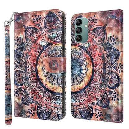 3D Painted Leather Phone Case, For Samsung Galaxy S23 5G, For Samsung Galaxy S23+ 5G, For Samsung Galaxy S23 Ultra, For Samsung Galaxy A14 5G, For Samsung Galaxy A23e, For Samsung Galaxy A04, For Samsung Galaxy A04s, For Xiaomi Redmi A1 2022           ...