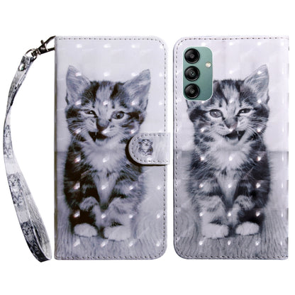 3D Painted Leather Phone Case, For Samsung Galaxy S23 5G, For Samsung Galaxy S23+ 5G, For Samsung Galaxy S23 Ultra, For Samsung Galaxy A14 5G, For Samsung Galaxy A23e, For Samsung Galaxy A04, For Samsung Galaxy A04s, For Xiaomi Redmi A1 2022           ...