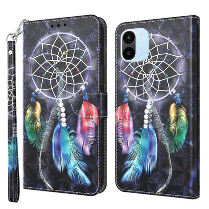 3D Painted Leather Phone Case, For Samsung Galaxy S23 5G, For Samsung Galaxy S23+ 5G, For Samsung Galaxy S23 Ultra, For Samsung Galaxy A14 5G, For Samsung Galaxy A23e, For Samsung Galaxy A04, For Samsung Galaxy A04s, For Xiaomi Redmi A1 2022           ...