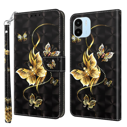 3D Painted Leather Phone Case, For Samsung Galaxy S23 5G, For Samsung Galaxy S23+ 5G, For Samsung Galaxy S23 Ultra, For Samsung Galaxy A14 5G, For Samsung Galaxy A23e, For Samsung Galaxy A04, For Samsung Galaxy A04s, For Xiaomi Redmi A1 2022           ...