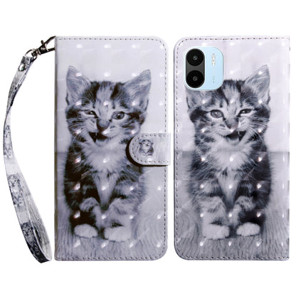 3D Painted Leather Phone Case, For Samsung Galaxy S23 5G, For Samsung Galaxy S23+ 5G, For Samsung Galaxy S23 Ultra, For Samsung Galaxy A14 5G, For Samsung Galaxy A23e, For Samsung Galaxy A04, For Samsung Galaxy A04s, For Xiaomi Redmi A1 2022           ...
