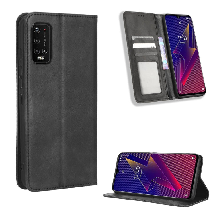 Magnetic Buckle Retro Texture Leather Phone Case, For Realme C33 4G, For T-Mobile Revvl 6 5G, For T-Mobile REVVL 6 Pro 5G, For vivo V25 5G /  X80 Lite, For vivo V25 Pro / S15 Pro, For vivo Y35 4G / Y22s 4G / Y22 4G 2022, For Wiko Power U20 / U10       ...