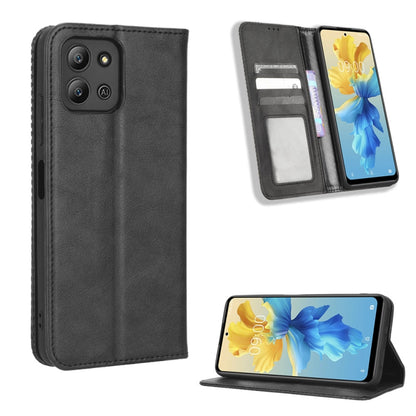 Magnetic Buckle Retro Texture Leather Phone Case, For Realme C33 4G, For T-Mobile Revvl 6 5G, For T-Mobile REVVL 6 Pro 5G, For vivo V25 5G /  X80 Lite, For vivo V25 Pro / S15 Pro, For vivo Y35 4G / Y22s 4G / Y22 4G 2022, For Wiko Power U20 / U10       ...