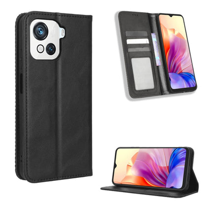 Magnetic Buckle Retro Texture Leather Phone Case, For Realme C33 4G, For T-Mobile Revvl 6 5G, For T-Mobile REVVL 6 Pro 5G, For vivo V25 5G /  X80 Lite, For vivo V25 Pro / S15 Pro, For vivo Y35 4G / Y22s 4G / Y22 4G 2022, For Wiko Power U20 / U10       ...