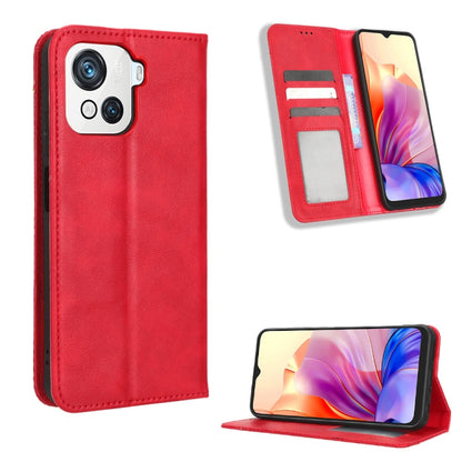 Magnetic Buckle Retro Texture Leather Phone Case, For Realme C33 4G, For T-Mobile Revvl 6 5G, For T-Mobile REVVL 6 Pro 5G, For vivo V25 5G /  X80 Lite, For vivo V25 Pro / S15 Pro, For vivo Y35 4G / Y22s 4G / Y22 4G 2022, For Wiko Power U20 / U10       ...