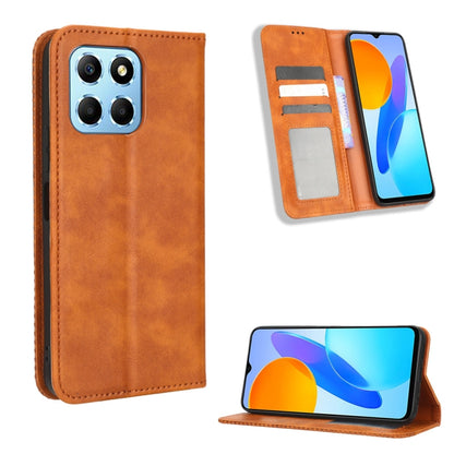 Magnetic Buckle Retro Texture Leather Phone Case, For Realme C33 4G, For T-Mobile Revvl 6 5G, For T-Mobile REVVL 6 Pro 5G, For vivo V25 5G /  X80 Lite, For vivo V25 Pro / S15 Pro, For vivo Y35 4G / Y22s 4G / Y22 4G 2022, For Wiko Power U20 / U10       ...