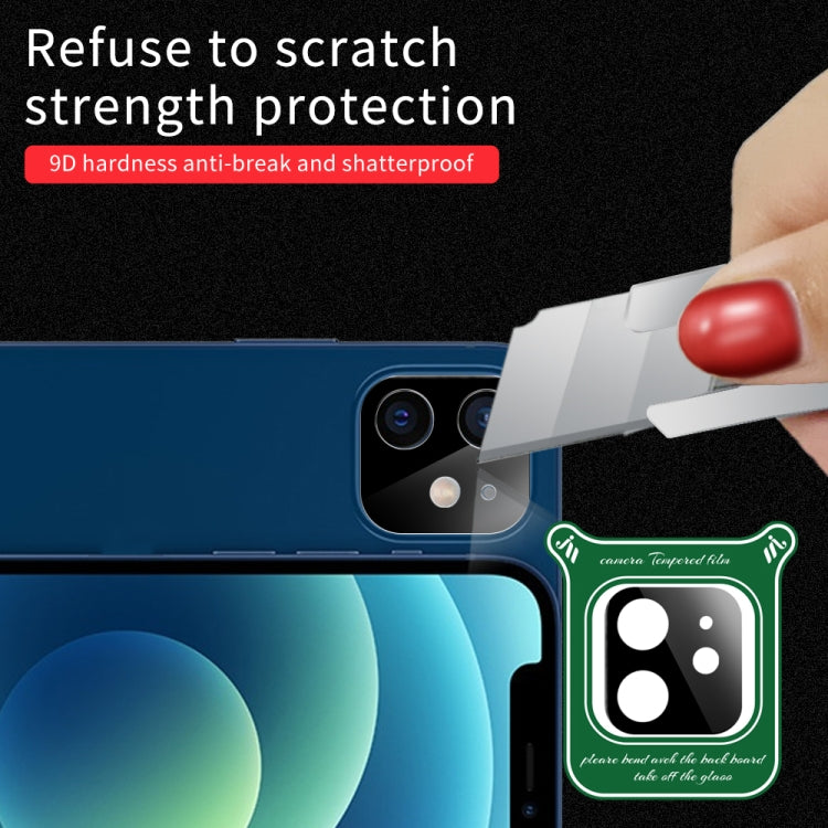 Silk Screen Luminous Ring Back Camera Lens Film, For iPhone 12, For iPhone 12 Pro