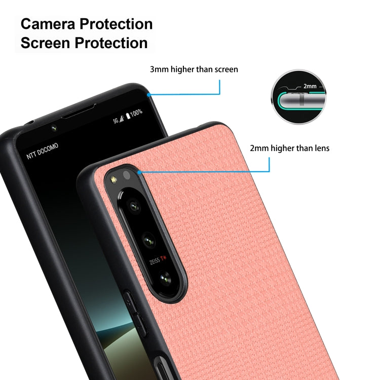 Pink shockproof phone case with raised lens and screen edge protection