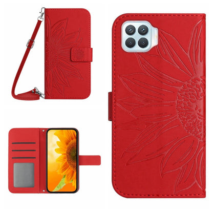 Skin Feel Sun Flower Pattern Flip Leather Phone Case with Lanyard, For OPPO A57 4G/A57 5G/A77 4G/A77 5G, For OPPO A73 4G, For OPPO A74 4G, For OPPO A91/Reno3 4G Global, For OPPO A17, For OPPO Reno2 Z/Reno2 F, For OPPO Reno3 Pro 5G/Find X2 Neo          ...