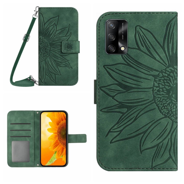 Skin Feel Sun Flower Pattern Flip Leather Phone Case with Lanyard, For OPPO A57 4G/A57 5G/A77 4G/A77 5G, For OPPO A73 4G, For OPPO A74 4G, For OPPO A91/Reno3 4G Global, For OPPO A17, For OPPO Reno2 Z/Reno2 F, For OPPO Reno3 Pro 5G/Find X2 Neo          ...