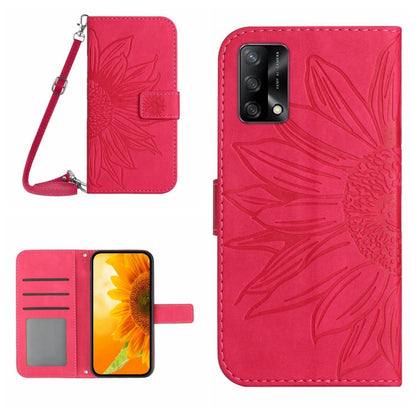Skin Feel Sun Flower Pattern Flip Leather Phone Case with Lanyard, For OPPO A57 4G/A57 5G/A77 4G/A77 5G, For OPPO A73 4G, For OPPO A74 4G, For OPPO A91/Reno3 4G Global, For OPPO A17, For OPPO Reno2 Z/Reno2 F, For OPPO Reno3 Pro 5G/Find X2 Neo          ...
