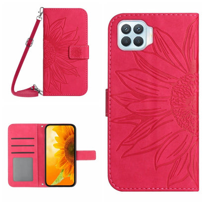 Skin Feel Sun Flower Pattern Flip Leather Phone Case with Lanyard, For OPPO A57 4G/A57 5G/A77 4G/A77 5G, For OPPO A73 4G, For OPPO A74 4G, For OPPO A91/Reno3 4G Global, For OPPO A17, For OPPO Reno2 Z/Reno2 F, For OPPO Reno3 Pro 5G/Find X2 Neo          ...