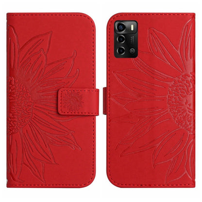 Skin Feel Sun Flower Pattern Flip Leather Phone Case with Lanyard, For ZTE Blade V40 Vita / A72, For ZTE Libero 5G, For ZTE Libero 5G II A103ZT Japan Edition, For Asus ROG Phone 3 ZS661KS, For Asus ROG Phone 5 ZS673KS, For Asus ROG Phone 6             ...