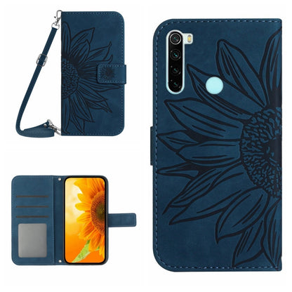 Skin Feel Sun Flower Pattern Flip Leather Phone Case with Lanyard, For Xiaomi Redmi A1+, For Xiaomi Redmi K30 Pro / Poco F2 Pro, For Xiaomi Redmi K40 / K40 Pro / Poco F3 / F3 Pro / 11i / 11X / 11X Pro, For Xiaomi Redmi K40 / K40 Pro /                  ...