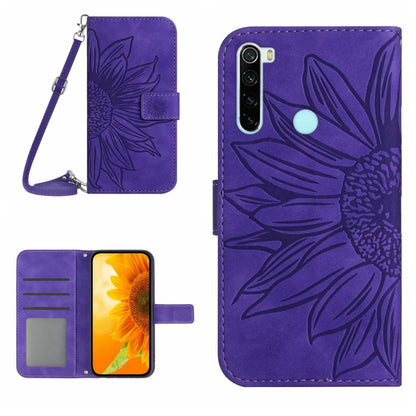 Skin Feel Sun Flower Pattern Flip Leather Phone Case with Lanyard, For Xiaomi Redmi A1+, For Xiaomi Redmi K30 Pro / Poco F2 Pro, For Xiaomi Redmi K40 / K40 Pro / Poco F3 / F3 Pro / 11i / 11X / 11X Pro, For Xiaomi Redmi K40 / K40 Pro /                  ...