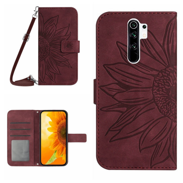 Skin Feel Sun Flower Pattern Flip Leather Phone Case with Lanyard, For Xiaomi Redmi A1+, For Xiaomi Redmi K30 Pro / Poco F2 Pro, For Xiaomi Redmi K40 / K40 Pro / Poco F3 / F3 Pro / 11i / 11X / 11X Pro, For Xiaomi Redmi K40 / K40 Pro /                  ...