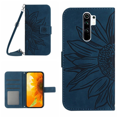 Skin Feel Sun Flower Pattern Flip Leather Phone Case with Lanyard, For Xiaomi Redmi A1+, For Xiaomi Redmi K30 Pro / Poco F2 Pro, For Xiaomi Redmi K40 / K40 Pro / Poco F3 / F3 Pro / 11i / 11X / 11X Pro, For Xiaomi Redmi K40 / K40 Pro /                  ...