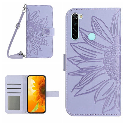 Skin Feel Sun Flower Pattern Flip Leather Phone Case with Lanyard, For Xiaomi Redmi A1+, For Xiaomi Redmi K30 Pro / Poco F2 Pro, For Xiaomi Redmi K40 / K40 Pro / Poco F3 / F3 Pro / 11i / 11X / 11X Pro, For Xiaomi Redmi K40 / K40 Pro /                  ...