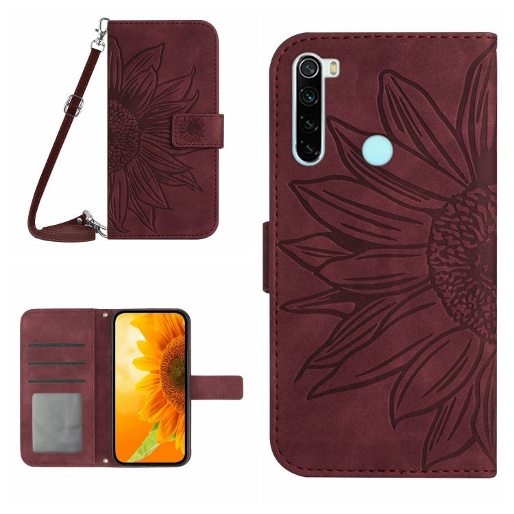Skin Feel Sun Flower Pattern Flip Leather Phone Case with Lanyard, For Xiaomi Redmi A1+, For Xiaomi Redmi K30 Pro / Poco F2 Pro, For Xiaomi Redmi K40 / K40 Pro / Poco F3 / F3 Pro / 11i / 11X / 11X Pro, For Xiaomi Redmi K40 / K40 Pro /                  ...