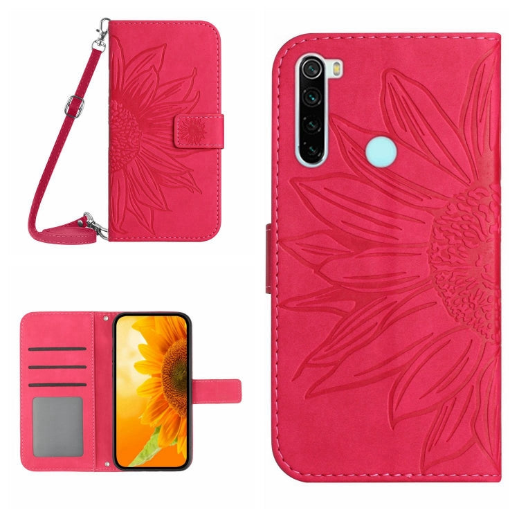 Skin Feel Sun Flower Pattern Flip Leather Phone Case with Lanyard, For Xiaomi Redmi A1+, For Xiaomi Redmi K30 Pro / Poco F2 Pro, For Xiaomi Redmi K40 / K40 Pro / Poco F3 / F3 Pro / 11i / 11X / 11X Pro, For Xiaomi Redmi K40 / K40 Pro /                  ...