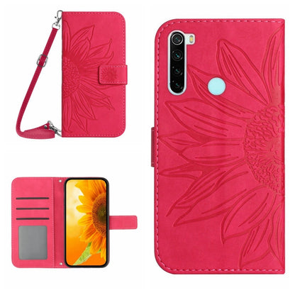 Skin Feel Sun Flower Pattern Flip Leather Phone Case with Lanyard, For Xiaomi Redmi A1+, For Xiaomi Redmi K30 Pro / Poco F2 Pro, For Xiaomi Redmi K40 / K40 Pro / Poco F3 / F3 Pro / 11i / 11X / 11X Pro, For Xiaomi Redmi K40 / K40 Pro /                  ...