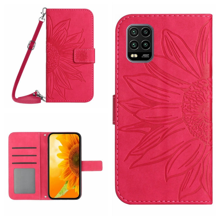 Skin Feel Sun Flower Pattern Flip Leather Phone Case with Lanyard, For Xiaomi 11T / 11T Pro, For Xiaomi 12 Lite, For Xiaomi Civi 2 / 12 Lite NE, For Xiaomi 12 Pro, For Xiaomi 12 / 12X, For Xiaomi 12S Ultra, For Xiaomi 12T / 12T Pro, For Xiaomi Mi 10 Li...