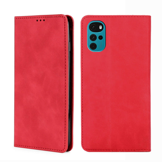 Skin Feel Magnetic Horizontal Flip Leather Phone Case, For Motorola Moto E32 India/E22s 4G Global, For OPPO A17, For OPPO K10x 5G, For Realme C33 4G, For vivo V25 5G/V25e 5G/X80 Lite, For vivo Y16 4G/Y02s 4G, For vivo Y55 4G, For Samsung Galaxy A04s