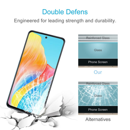 Tempered glass screen protector with reinforced impact-resistant design