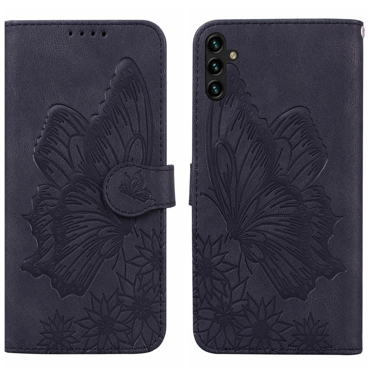 Retro Skin Feel Butterflies Embossing Horizontal Flip Leather Phone Case, For Samsung Galaxy A04, For Samsung Galaxy A14 5G, For Samsung Galaxy A23E, For Samsung Galaxy S23 5G, For Samsung Galaxy S23+ 5G, For Samsung Galaxy S23 Ultra 5G, For OPPO A17  ...