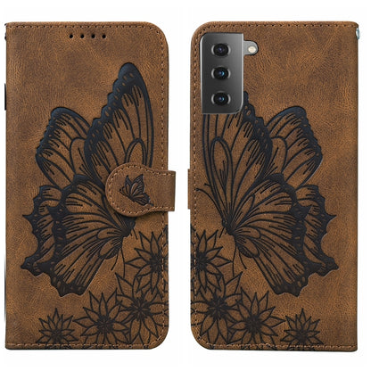 Retro Skin Feel Butterflies Embossing Horizontal Flip Leather Phone Case, For Samsung Galaxy A04, For Samsung Galaxy A14 5G, For Samsung Galaxy A23E, For Samsung Galaxy S23 5G, For Samsung Galaxy S23+ 5G, For Samsung Galaxy S23 Ultra 5G, For OPPO A17  ...