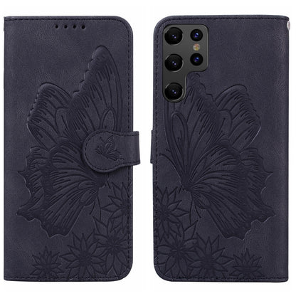 Retro Skin Feel Butterflies Embossing Horizontal Flip Leather Phone Case, For Samsung Galaxy A04, For Samsung Galaxy A14 5G, For Samsung Galaxy A23E, For Samsung Galaxy S23 5G, For Samsung Galaxy S23+ 5G, For Samsung Galaxy S23 Ultra 5G, For OPPO A17  ...