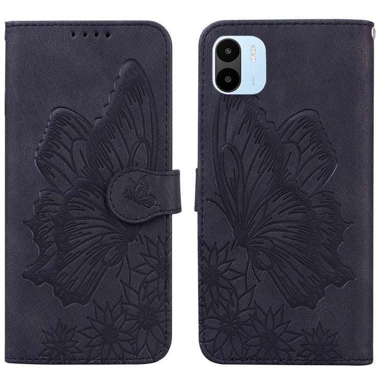Retro Skin Feel Butterflies Embossing Horizontal Flip Leather Phone Case, For Samsung Galaxy A04, For Samsung Galaxy A14 5G, For Samsung Galaxy A23E, For Samsung Galaxy S23 5G, For Samsung Galaxy S23+ 5G, For Samsung Galaxy S23 Ultra 5G, For OPPO A17  ...