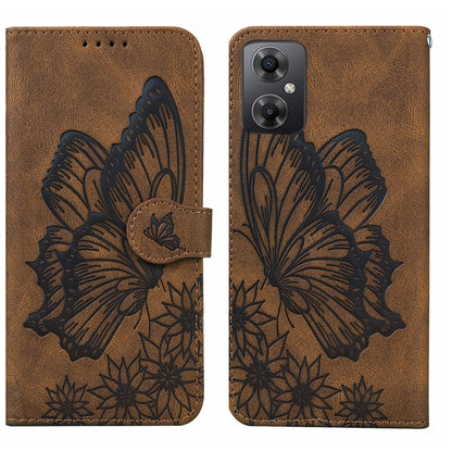 Retro Skin Feel Butterflies Embossing Horizontal Flip Leather Phone Case, For Samsung Galaxy A04, For Samsung Galaxy A14 5G, For Samsung Galaxy A23E, For Samsung Galaxy S23 5G, For Samsung Galaxy S23+ 5G, For Samsung Galaxy S23 Ultra 5G, For OPPO A17  ...