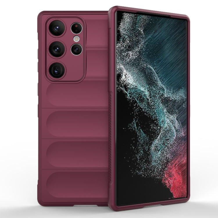 Magic Shield TPU + Flannel Phone Case, For OPPO A17 4G Global, For Xiaomi Redmi A1+ 4G Global, For Samsung Galaxy S23 Ultra 5G, For Samsung Galaxy S23+ 5G, For Samsung Galaxy S23 5G, For Xiaomi 12T Pro