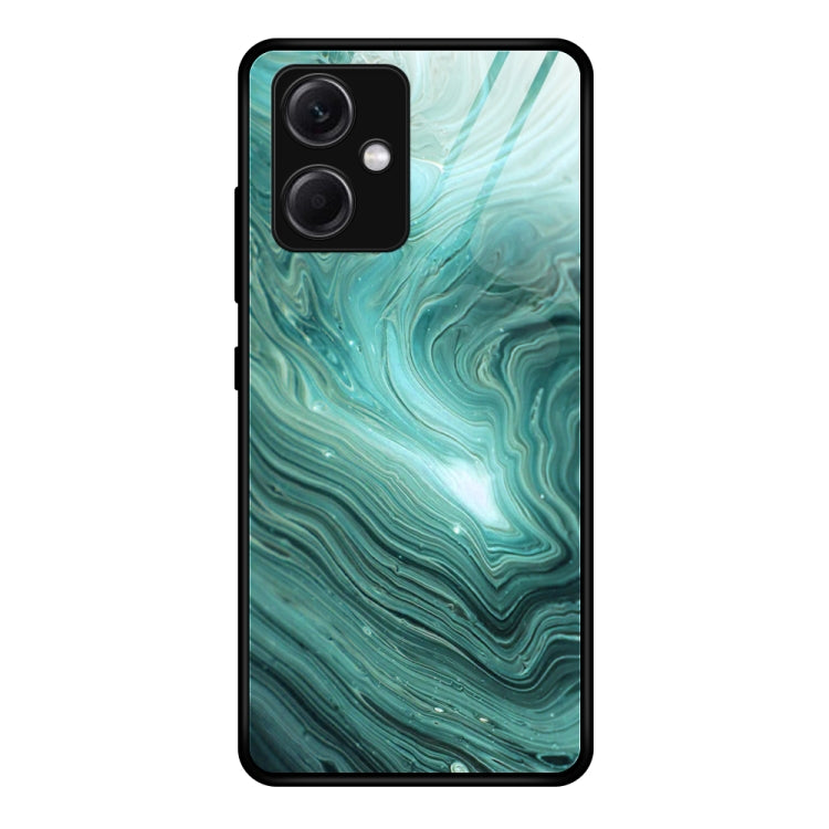 Marble Pattern Glass Phone Case, For Xiaomi Redmi Note 12 China, For Xiaomi Redmi Note 12 Pro 5G China, For Xiaomi Redmi Note 12 Pro+ China
