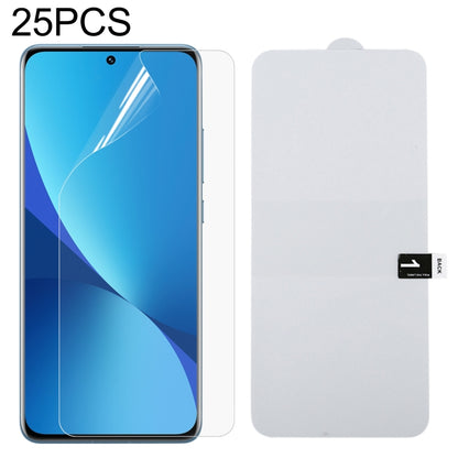 25pcs Full Screen Protector Explosion-proof Hydrogel Film, For Xiaomi 13 (25 PCS), For Xiaomi 13 Pro (25 PCS)
