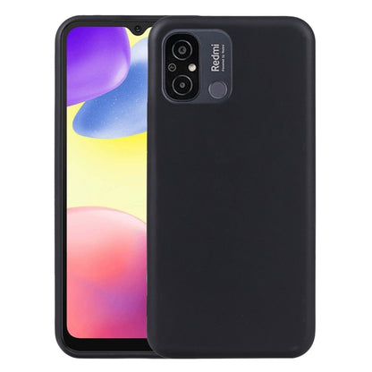 Black TPU phone case with camera cutout, slim protective cover