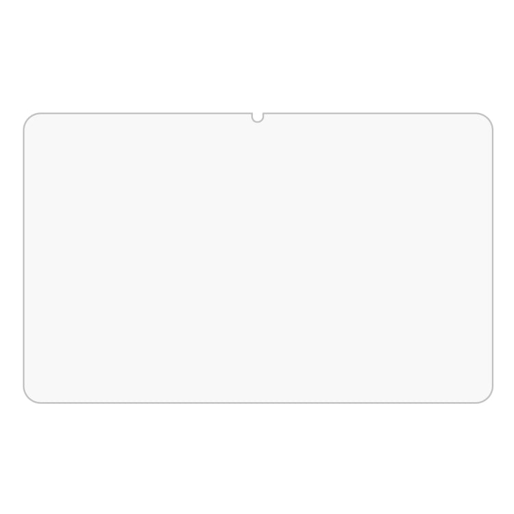 Clear tempered glass screen protector film with rounded rectangle shape