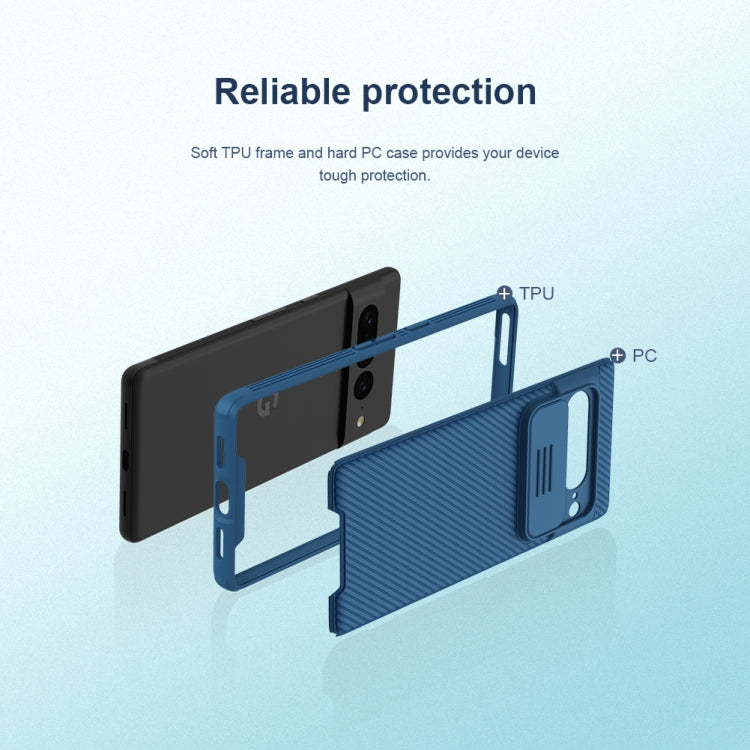 NILLKIN CamShield Pro Series PC Full Coverage Phone Case, For Google Pixel 7 Pro 5G, For Google Pixel 7 5G, For Xiaomi 12T Pro