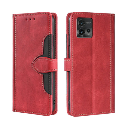 Skin Feel Magnetic Buckle Leather Phone Case, For Motorola Moto G72 4G, For vivo V25 Pro 5G, For Xiaomi Redmi Note 12 China, For Xiaomi Redmi Note 12 Pro 5G China, For Xiaomi Redmi Note 12 Pro+ China, For Xiaomi Redmi A1+ 4G                            ...