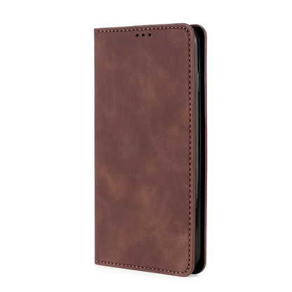 Skin Feel Magnetic Horizontal Flip Leather Phone Case, For Motorola Moto G72 4G, For vivo V25 Pro 5G, For Xiaomi Redmi Note 12 China, For Xiaomi Redmi Note 12 Pro 5G China, For Xiaomi Redmi Note 12 Pro+ China, For Xiaomi Redmi A1+ 4G                   ...