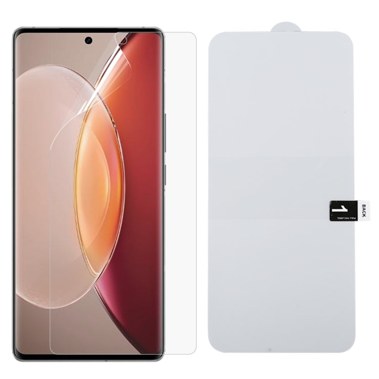 Full coverage hydrogel screen protector film for vivo X90 series, clear, 1 pc
