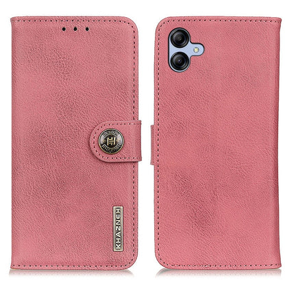 KHAZNEH Cowhide Texture Horizontal Flip Leather Phone Case, For Samsung Galaxy A04E, For Huawei Nova Y61