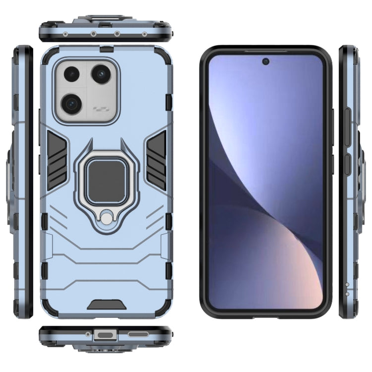 Shockproof PC + TPU Phone Case with Magnetic Ring Holder, For Xiaomi 13, For Xiaomi 13 Pro