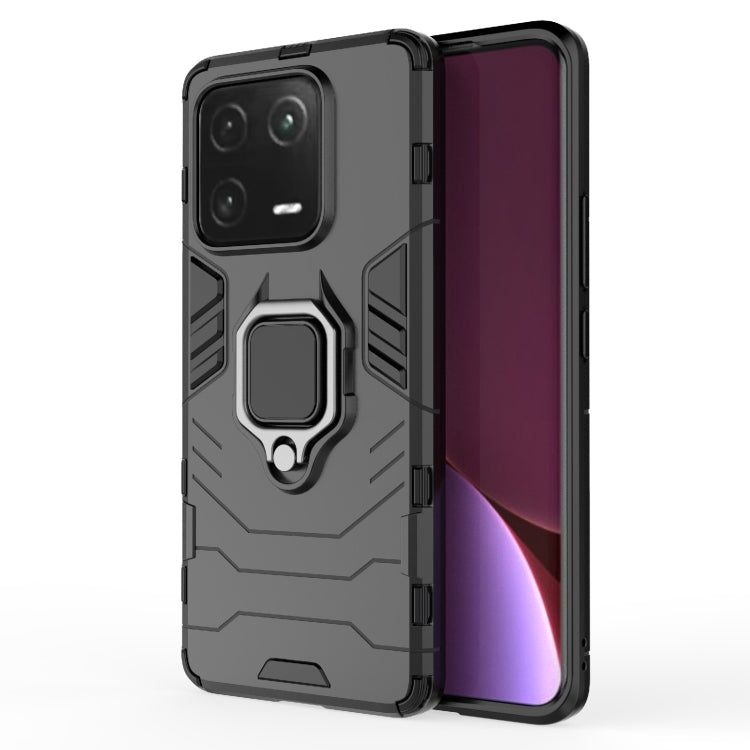 Shockproof PC + TPU Phone Case with Magnetic Ring Holder, For Xiaomi 13, For Xiaomi 13 Pro