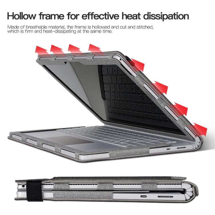 Leather Laptop Case, For MicroSoft Surface Book 3 / 2 / 1 13.5 inch, For MicroSoft Surface Book 3 / 2 / 1 15 inch